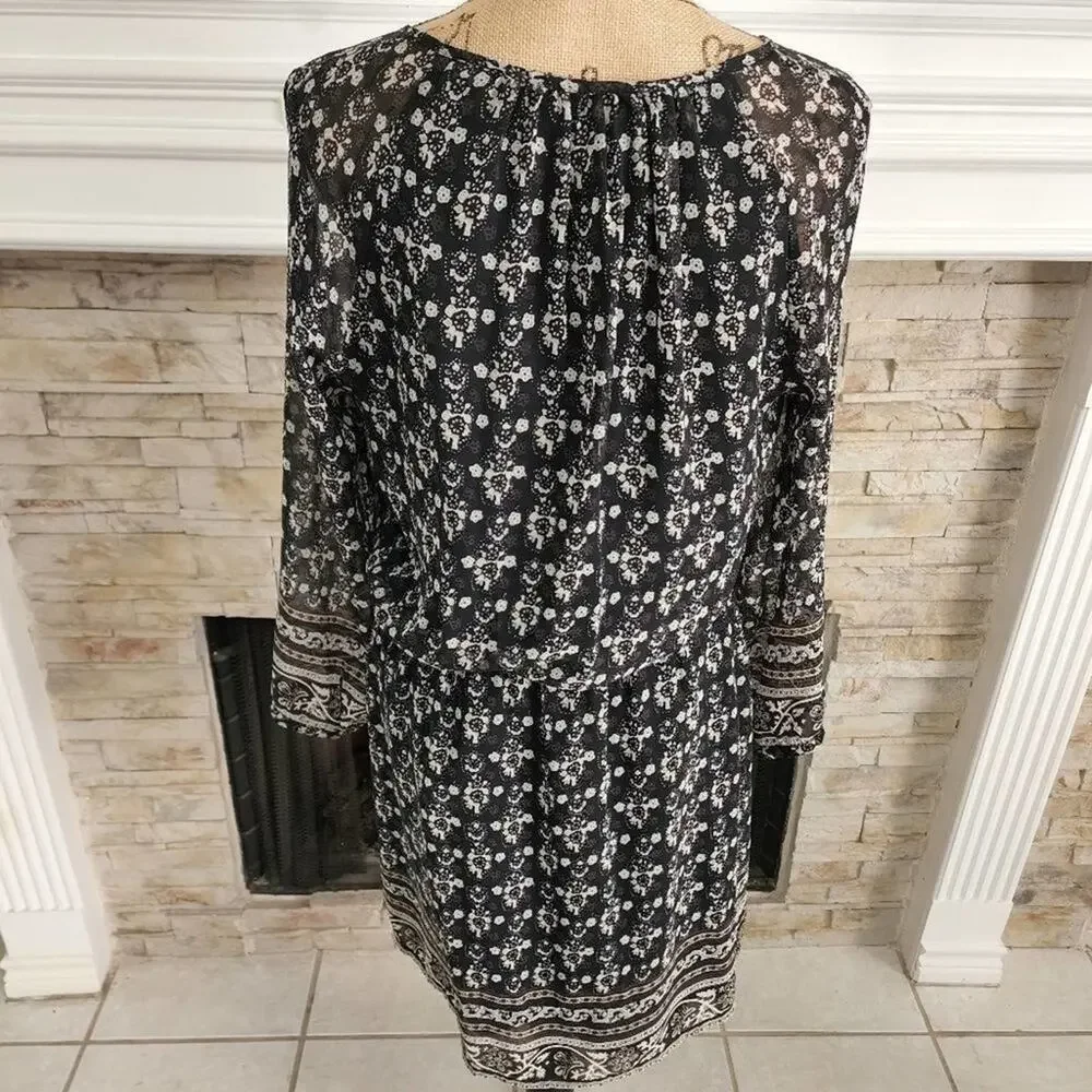 Madewell long she‎ sleeve dress size 10